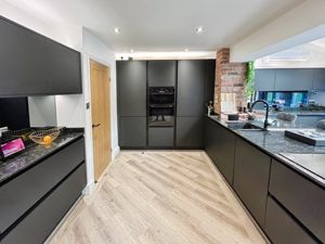 Open plan kitchen living area- click for photo gallery